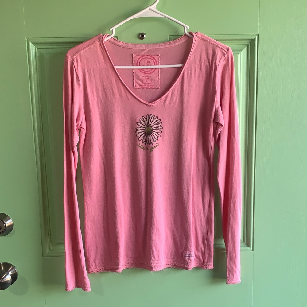 Life is Good Long Sleeve - Women’s size Small